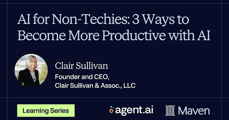 AI for Non-Techies: 3 Ways to Become More Productive with AI cover image