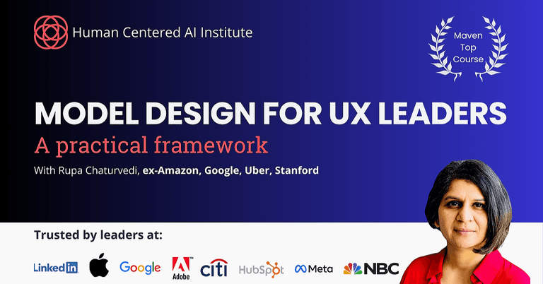 Model Design for UX Leaders: A Practical Framework cover image