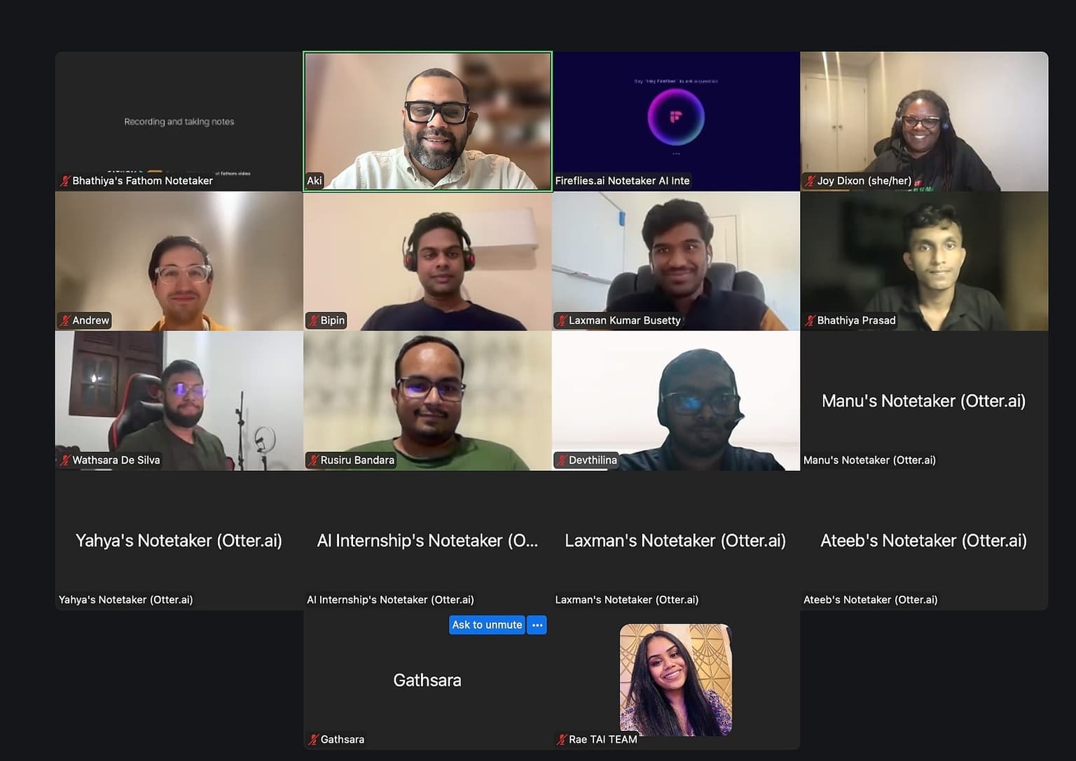 Snapshot from the final day of our AI Builders Bootcamp — Demo Day