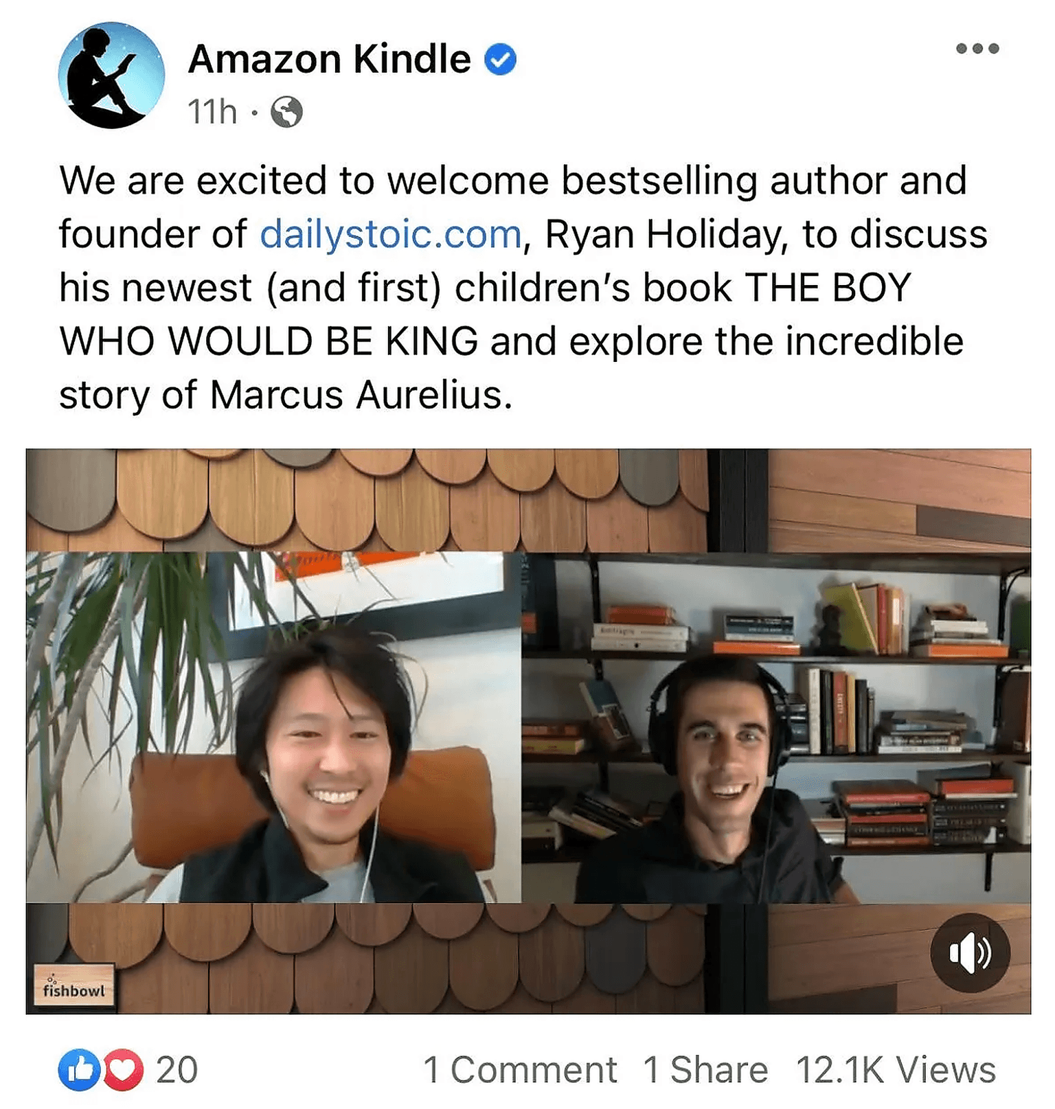 Video recording: https://www.facebook.com/watch/?v=4008106459210617