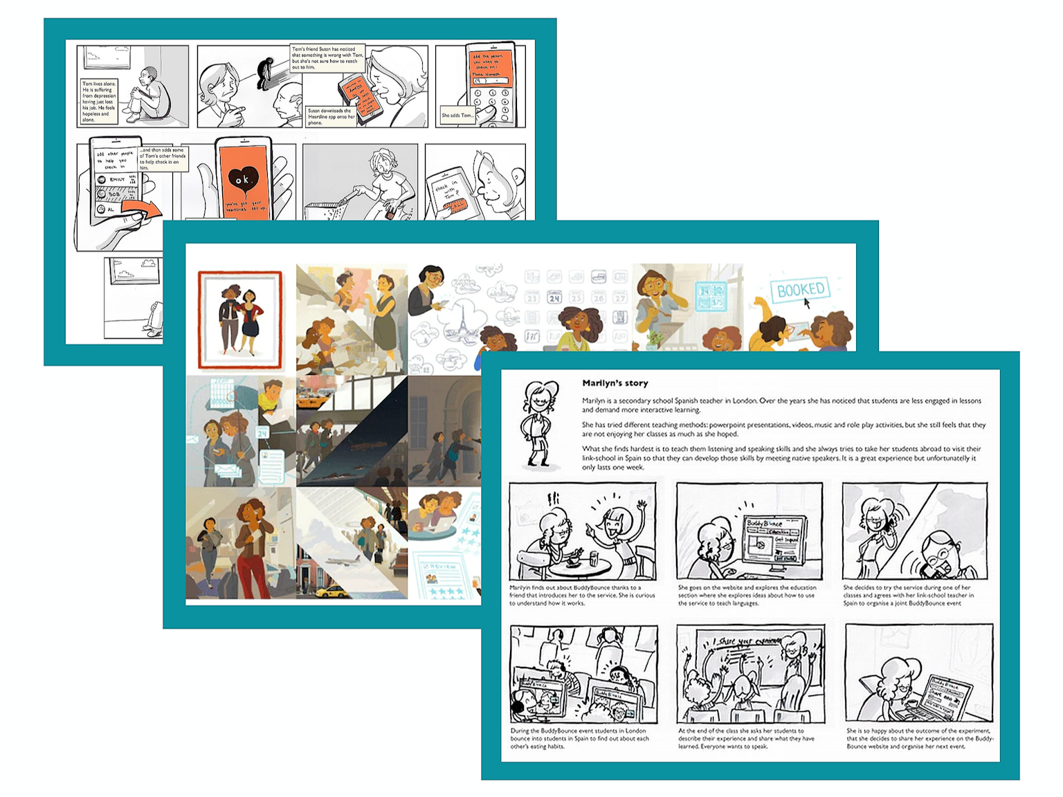 Vision Storyboards are a powerful communication tool
