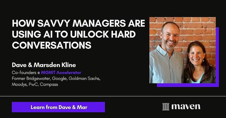 How Savvy Managers Are Using AI to Unlock Hard Conversations cover image