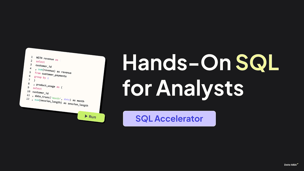 Hands-On SQL for Analysts by Adriana Vanegas on Maven