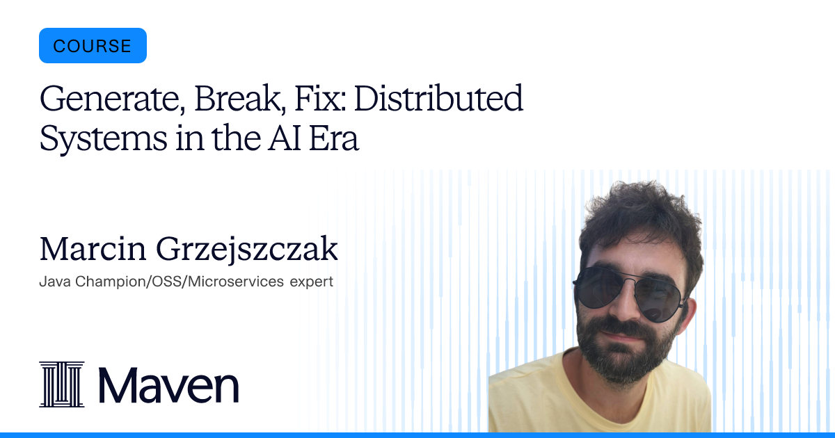 Generate, Break, Fix: Distributed Systems in the AI Era by Marcin ...
