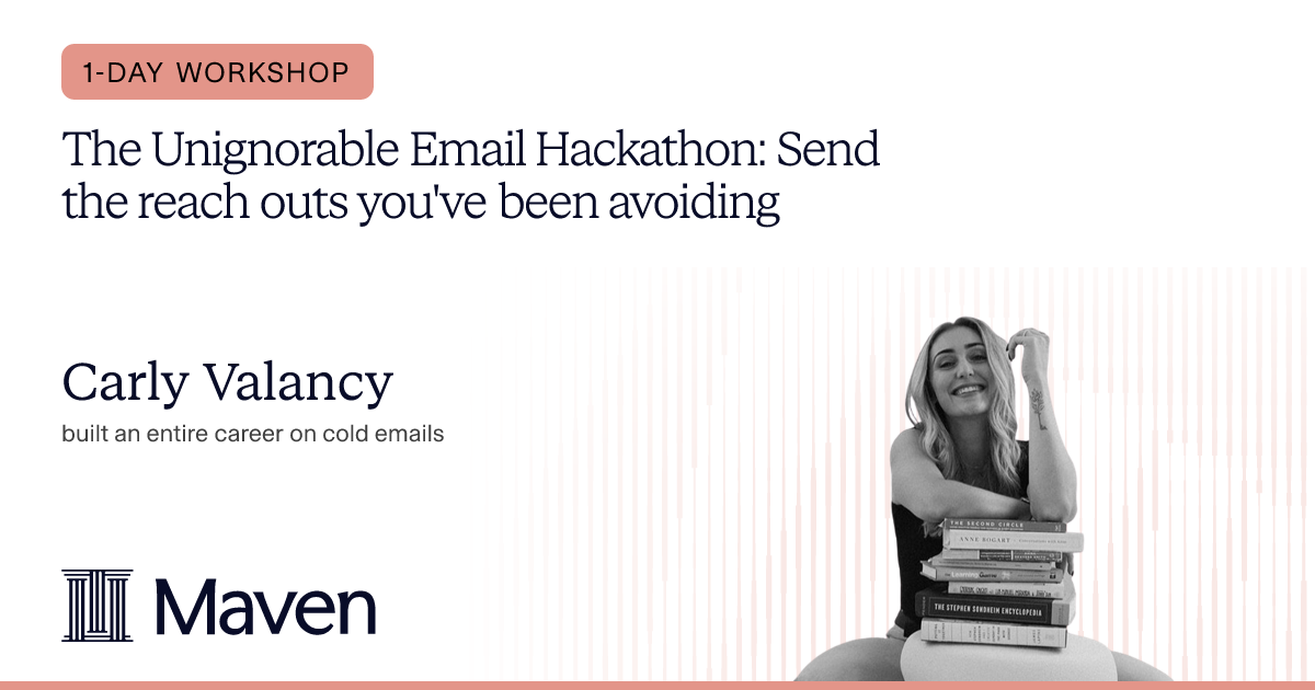 The Unignorable Email Hackathon: Send the reach outs you've been ...