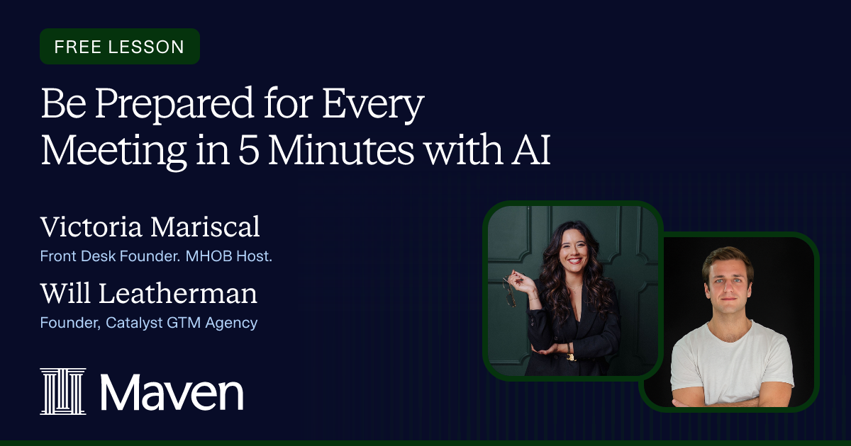 Be Prepared for Every Meeting in 5 Minutes with AI