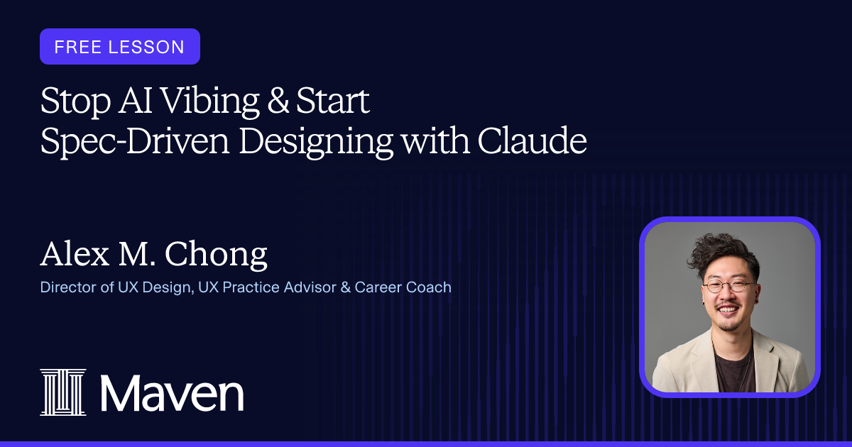 Stop AI Vibing & Start Spec-Driven Designing with Claude cover image