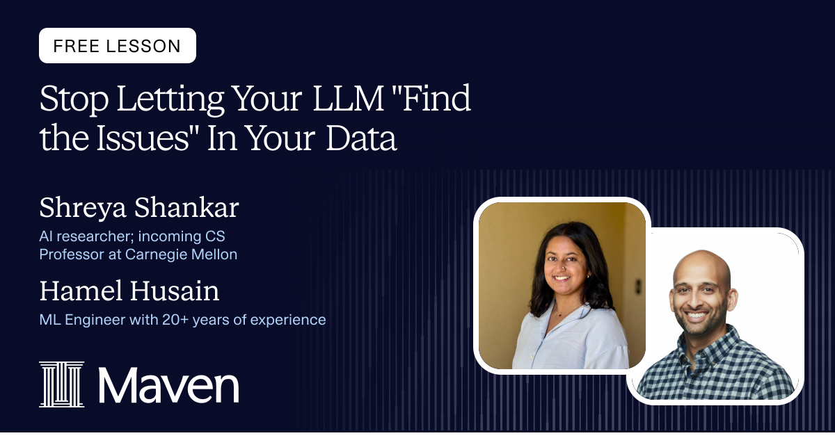 Stop Letting Your LLM "Find the Issues" In Your Data cover image