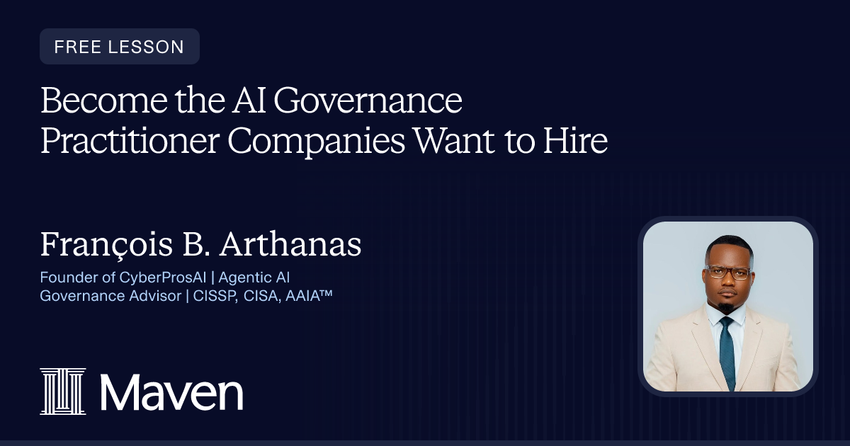 Become the AI Governance Practitioner Companies Want to Hire cover image