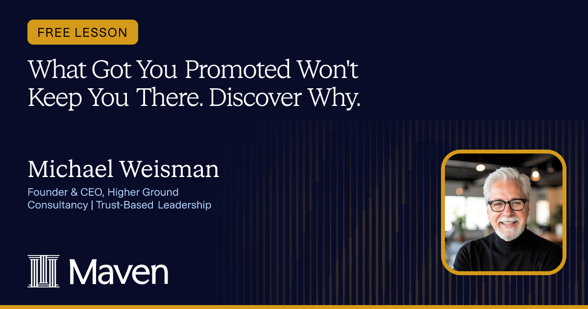 What Got You Promoted Won't  Keep You There. Discover Why. cover image
