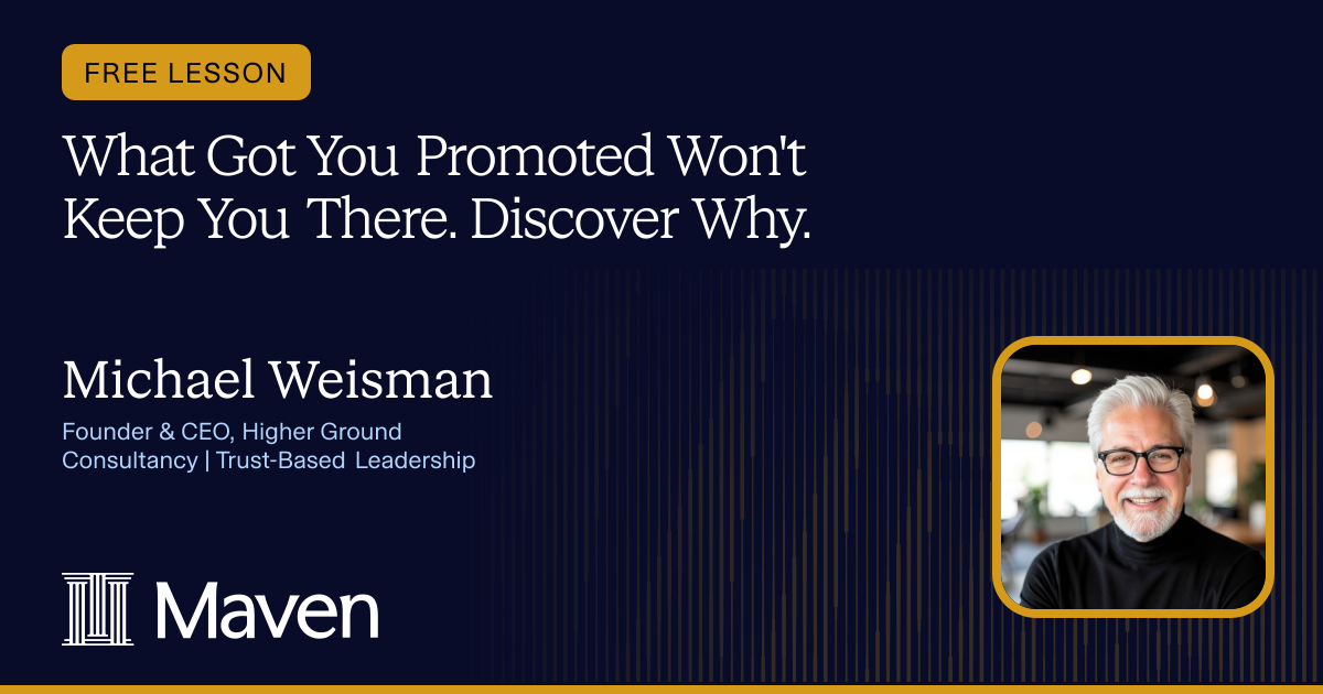 What Got You Promoted Won't  Keep You There. Discover Why. cover image