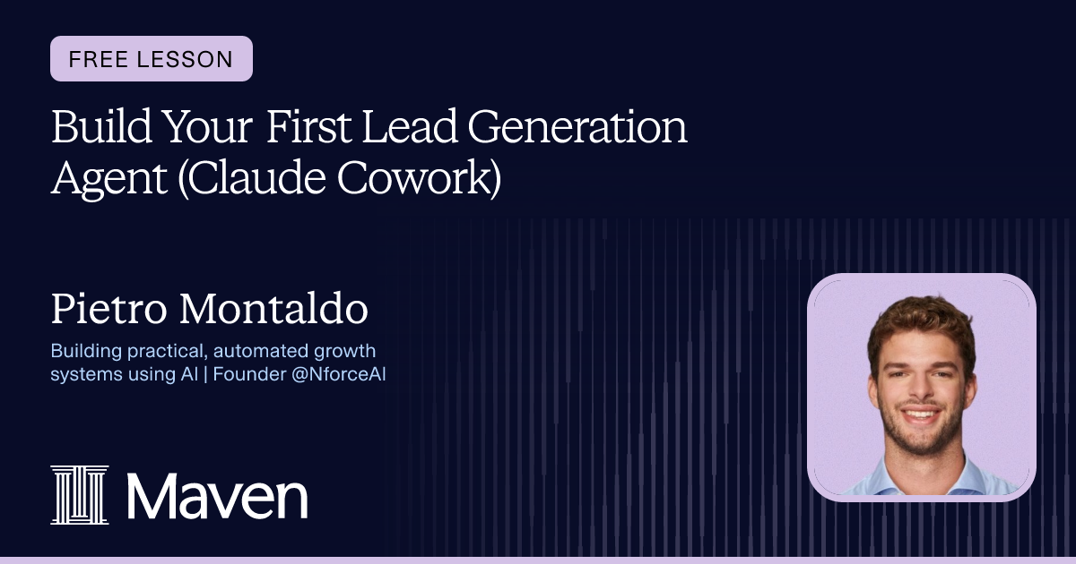 Build Your First Lead Generation Agent (Claude Cowork) cover image