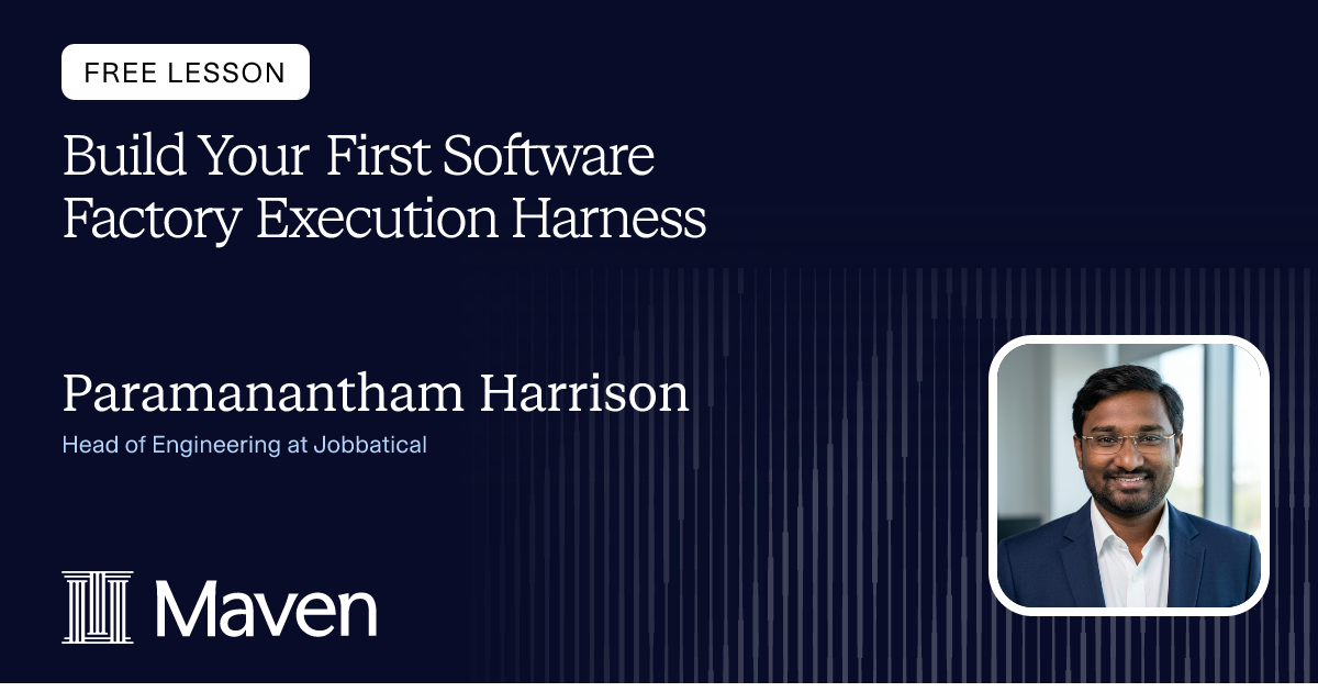 Build Your First Software Factory Execution Harness cover image