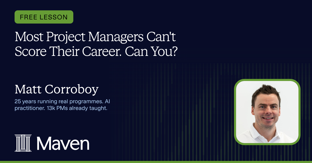Most Project Managers Can't Score Their Career. Can You? cover image