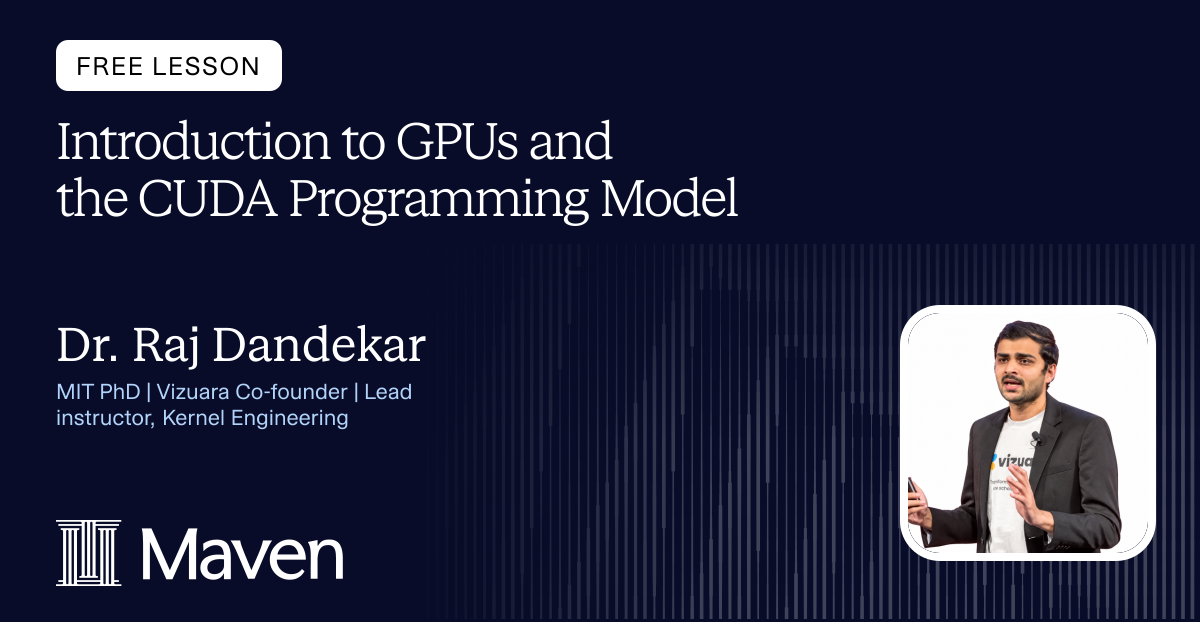 Introduction to GPUs and the CUDA Programming Model cover image