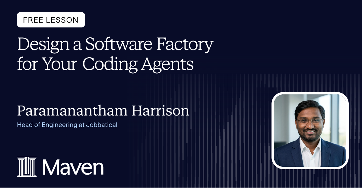 Design a Software Factory for Your Coding Agents cover image