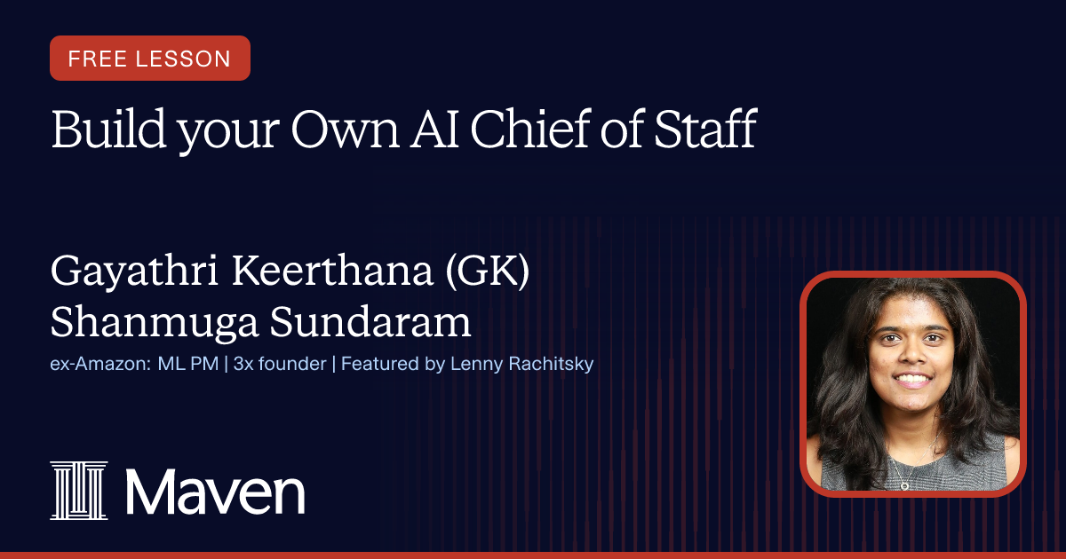 Build your Own AI Chief of Staff cover image