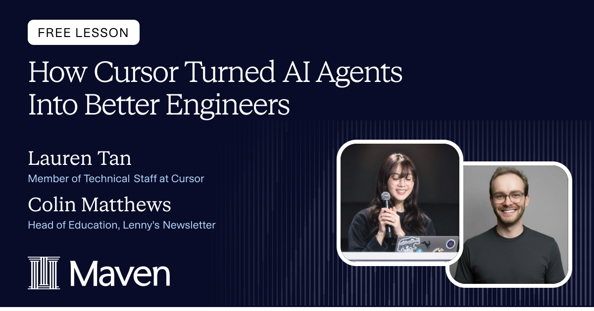 maven.com — AI agents are powerful, but they're forgetful, inconsistent, and prone to making the…