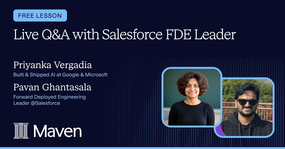 Live Q&A with Salesforce FDE Leader