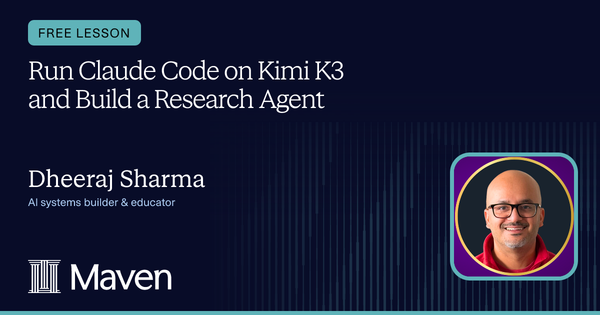 Run Claude Code on Kimi K3 and Build a Research Agent cover image