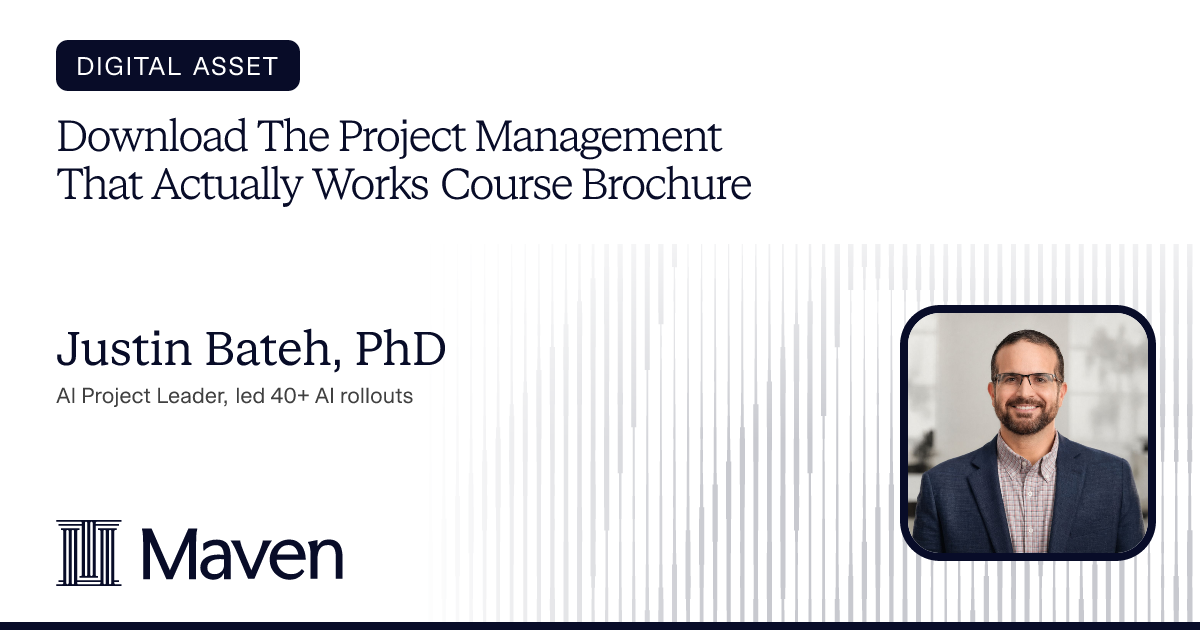 Download The Project Management That Actually Works Course Brochure cover image