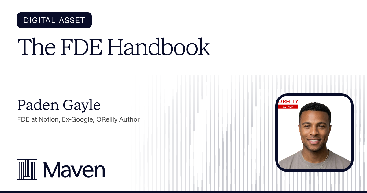 The FDE Handbook cover image