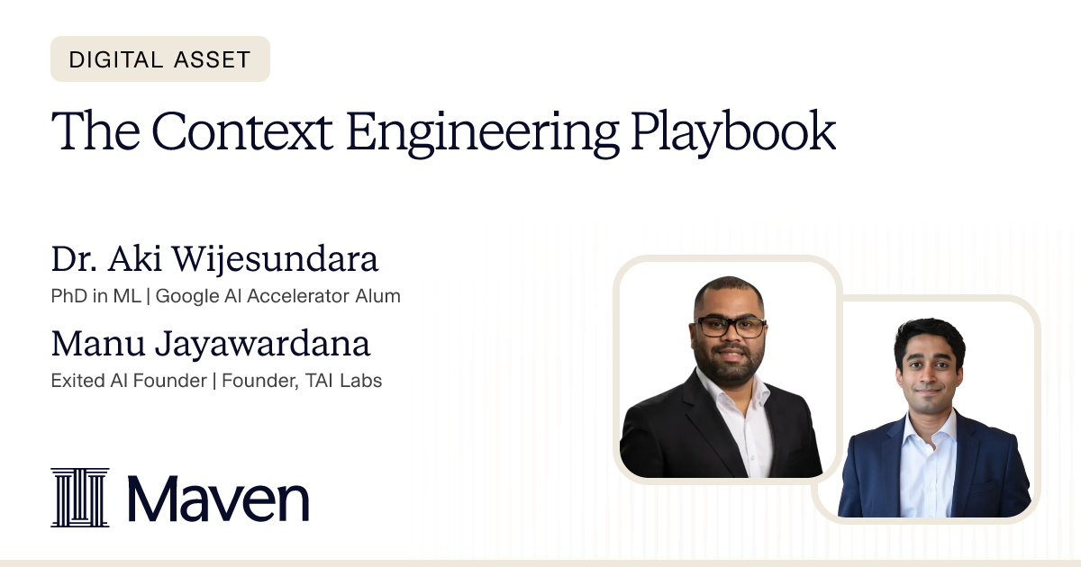 The Context Engineering Playbook cover image