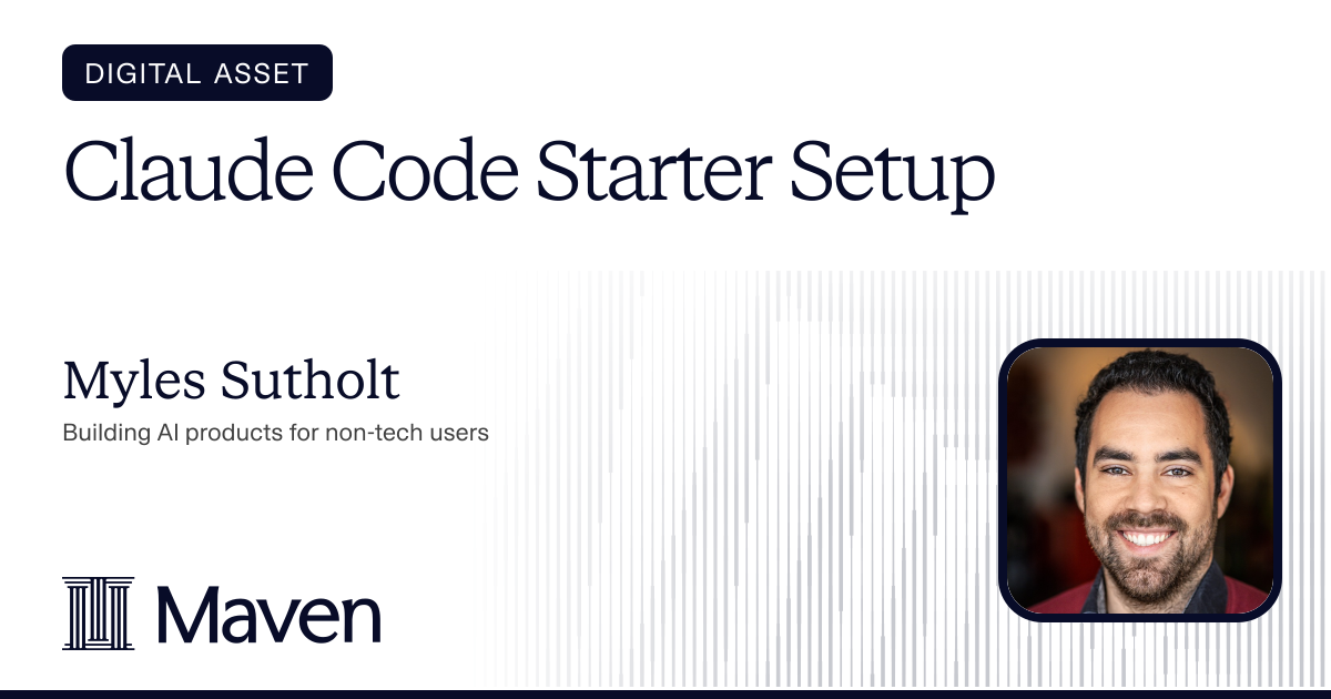 Claude Code Starter Setup cover image