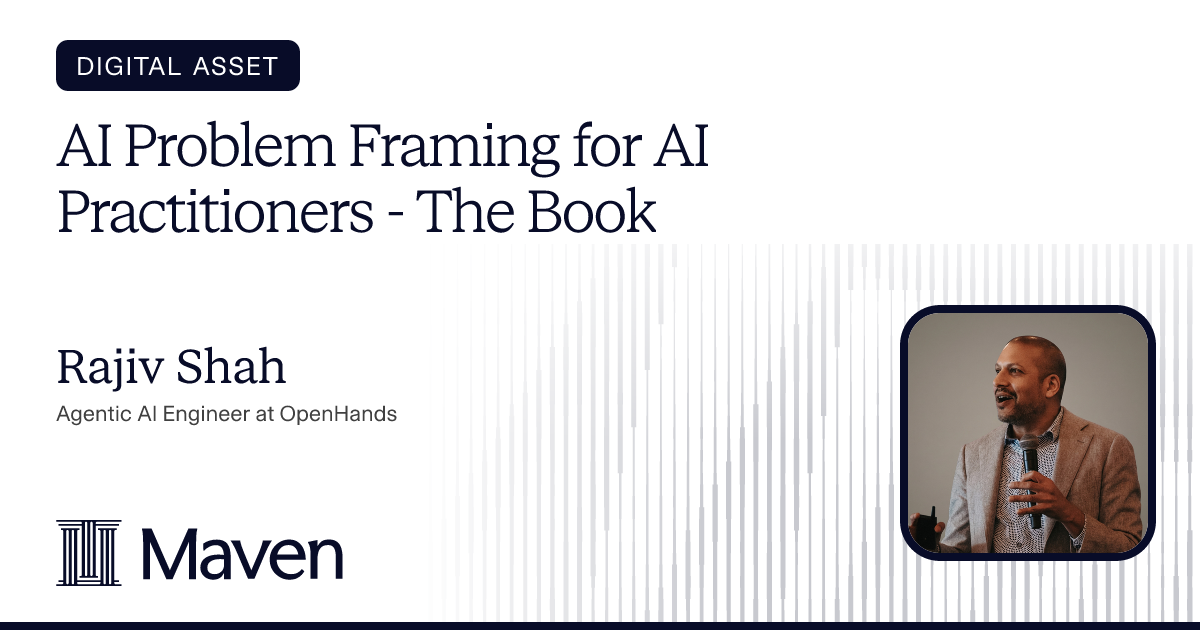 AI Problem Framing for AI Practitioners - The Book cover image