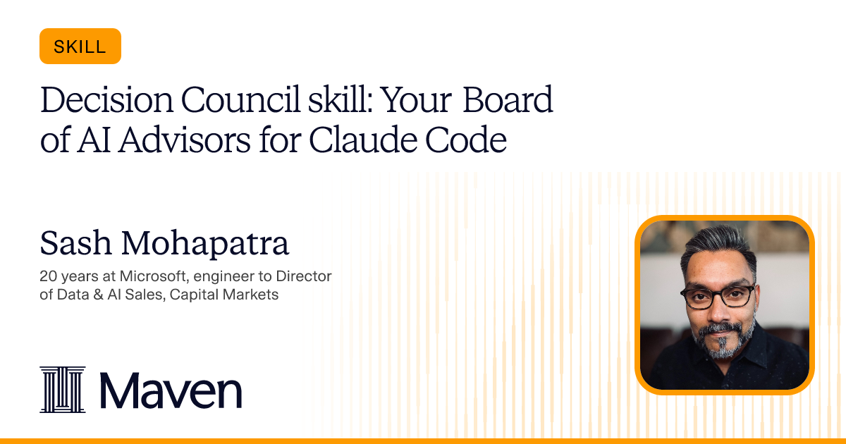 Decision Council skill: Your Board of AI Advisors for Claude Code cover image