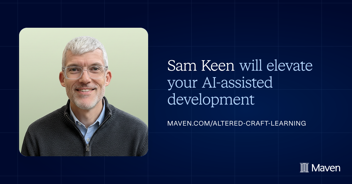 Sam Keen on Maven