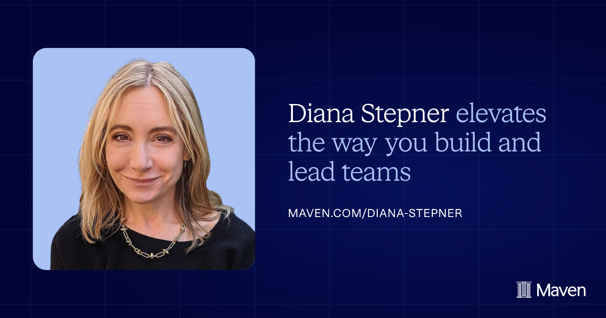 Diana Stepner on Maven